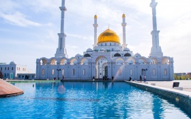 Astana Mosque Minaret Kazaksthan