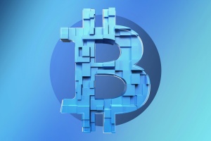 Bitcoin Logo Background 5k
