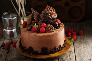 Chocolate Raspberry Cake 5k