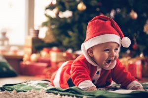 Christmas Baby Santa Outfit