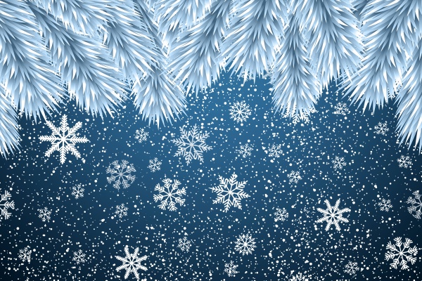 Christmas Snowflakes Background 8k (click to view) HD Wallpaper