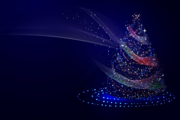 Christmas Tree Illustrations (click to view) HD Wallpaper