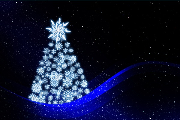 Christmas Tree Lights Illustrations (click to view) HD Wallpaper