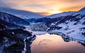 Davos Switzerland 4k