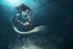 Diver and The Mermaid