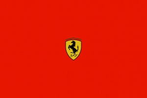 Ferrari Minimal Logo 5k