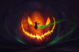 Halloween Witch 4k